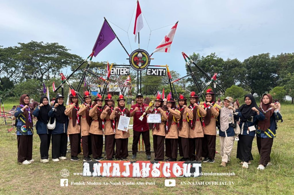 Pramuka Pondok Pesantren Modern An Najah Cindai Alus Putri - Martapura - Kalimantan Selatan